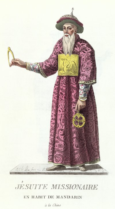 Jesuit Missionary in Mandarin Costume, from 